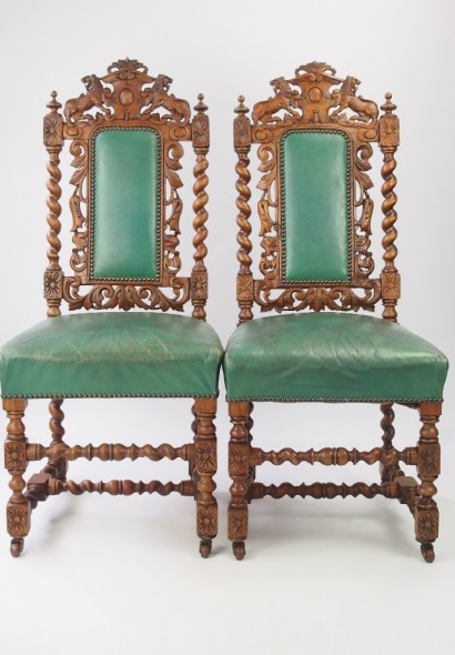 Antique Gothic Revival Chairs