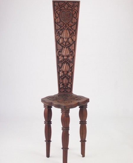 Antique Welsh Spinning Chair