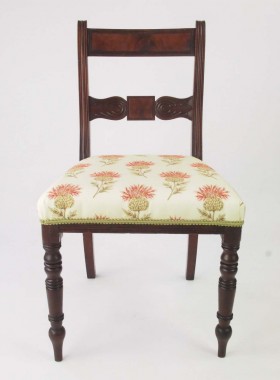Set 3 Antique Regency Chairs