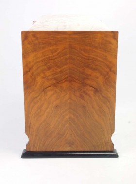 Art Deco Walnut Dressing Table Stool
