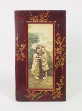 Antique Japanese Meiji Photo Frames