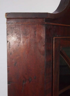 Antique Regency Corner Cabinet