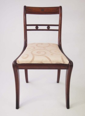 Set 6 Antique Regency Chairs