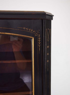 Victorian Aesthetic Movement Music Cabinet