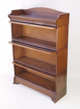 Vintage Oak Stacking Bookcase