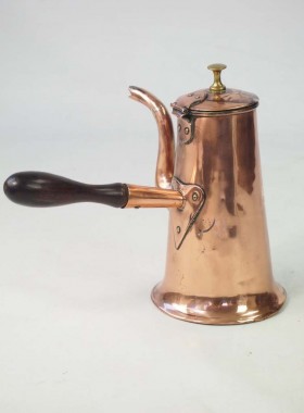 Antique Georgian Copper Coffee pot