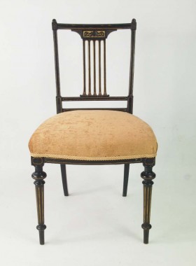 Set 4 Antique Dining Chairs