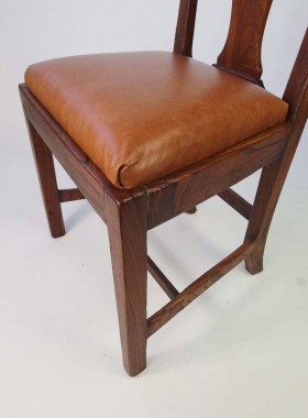 Antique Georian Elm Side Chair