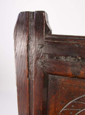 Antique Oak Wainscot chair