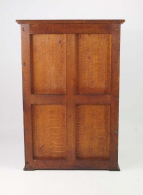 Antique Edwardian Oak Cabinet