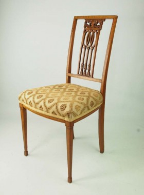 Pair Antique Edwardian Chairs