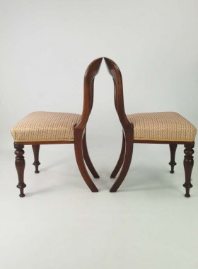 Set 4 Early Victorian Dining Chairs