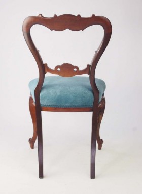 Victorian Rosewood Balloon Back Chair