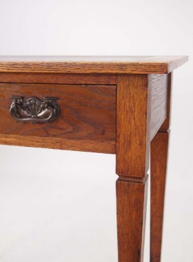 Edwardian Arts Crafts Oak Desk