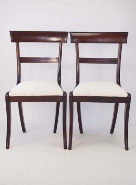 Pair Regency Side Chairs