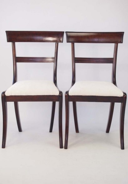 Pair Regency Side Chairs