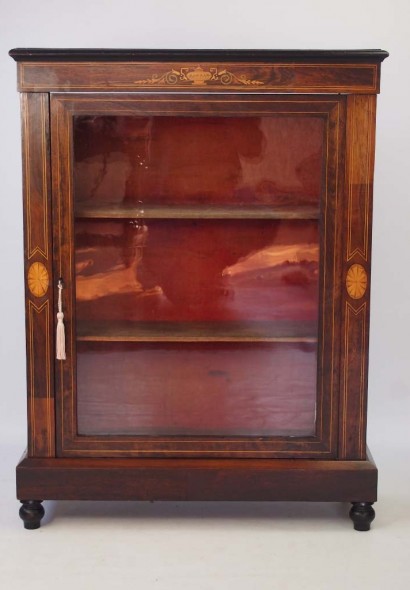 Antique Rosewood Pier Cabinet