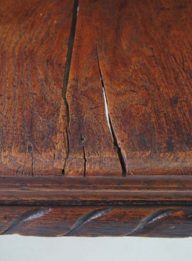 Antique Carved Oak Settle