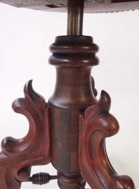Victorian Rosewood Piano Stool