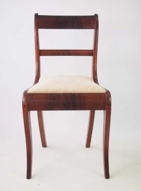 Pair Antique Biedermeier Chairs