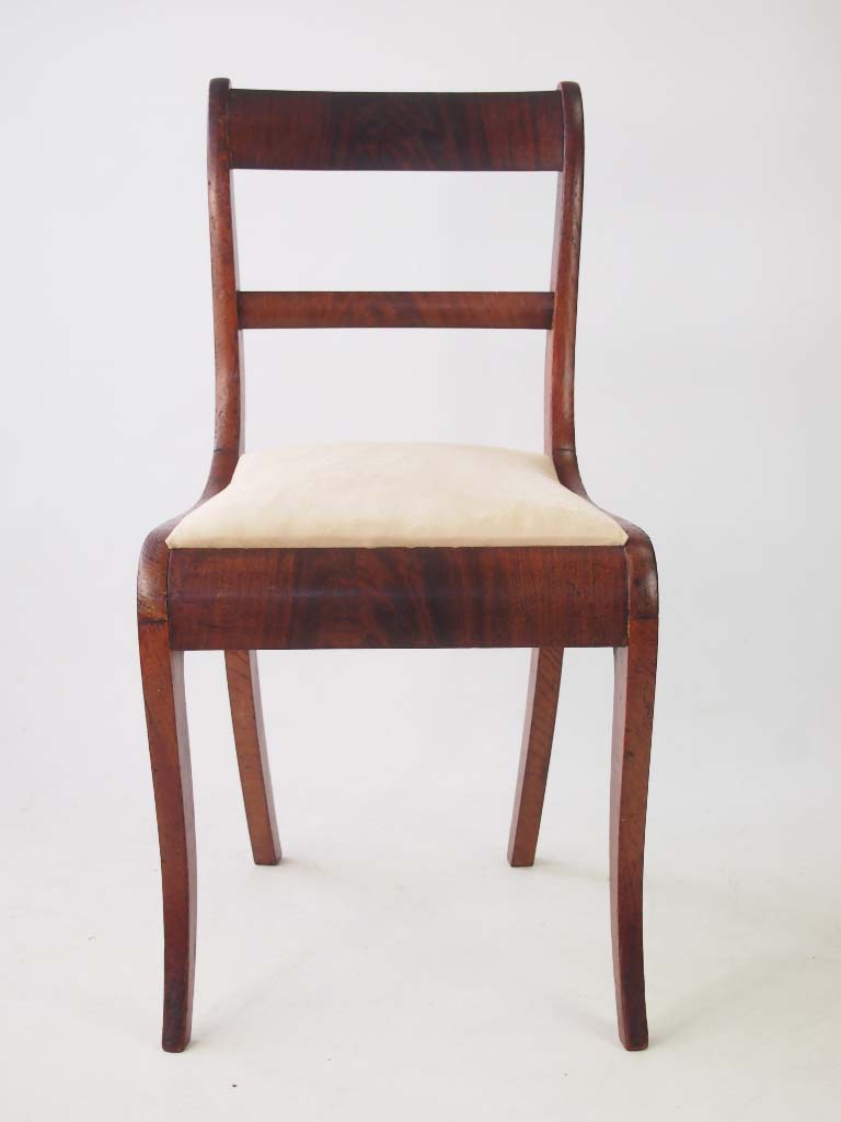 Set of 4 Vintage Oak Dining Chairs