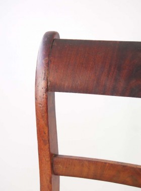 Pair Antique Biedermeier Chairs