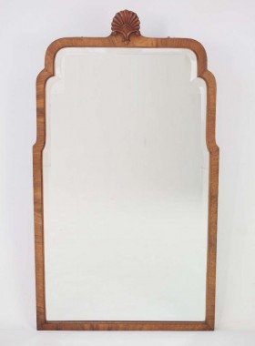 Vintage Walnut Mirror