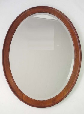 Large Antique Edwardian Mirror