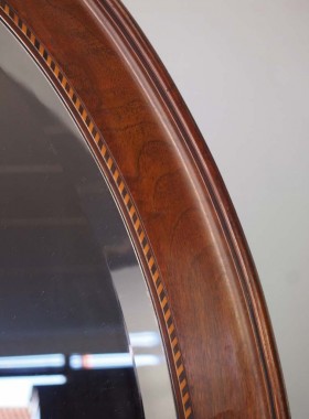 Large Antique Edwardian Mirror