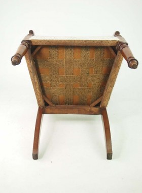 Early Victorian Mahogany Desk Chair