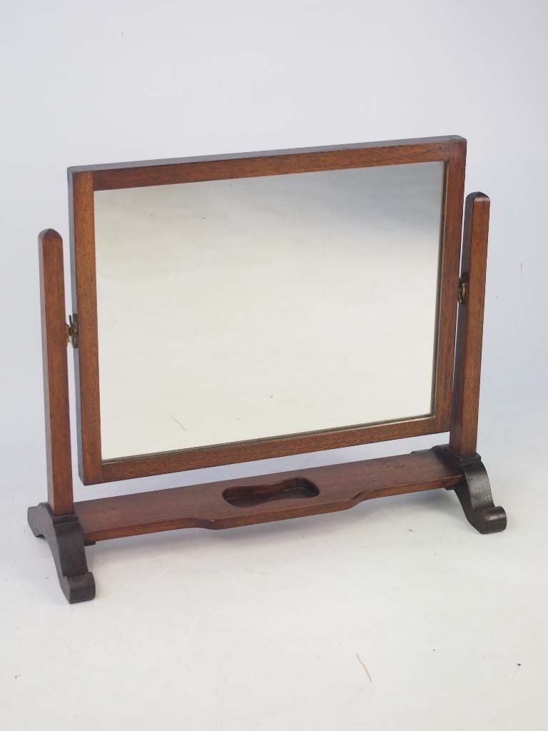 Vintage Mahogany Dressing Table Mirror, Vintage Vanity Table Mirror