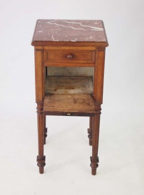 Antique French Bedside Cupboard