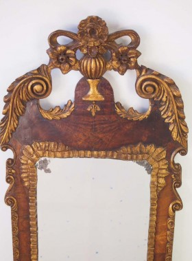 Victorian Mirror in George II Style