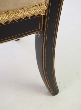 Victorian Japanned Side Chair