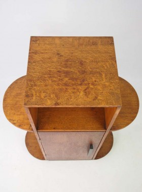 Art Deco Oak Cabinet