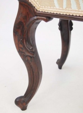 Victorian Rosewood Stool