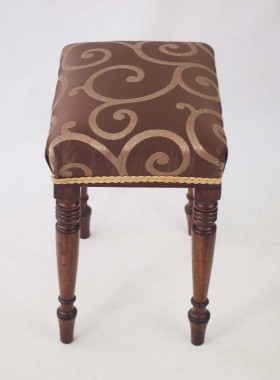 Regency Mahogany stool