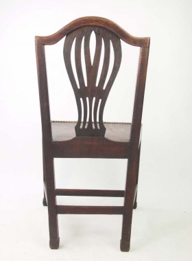 Carved 19th Century Oak Chair