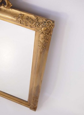 Antique Victorian Gilt Mirror