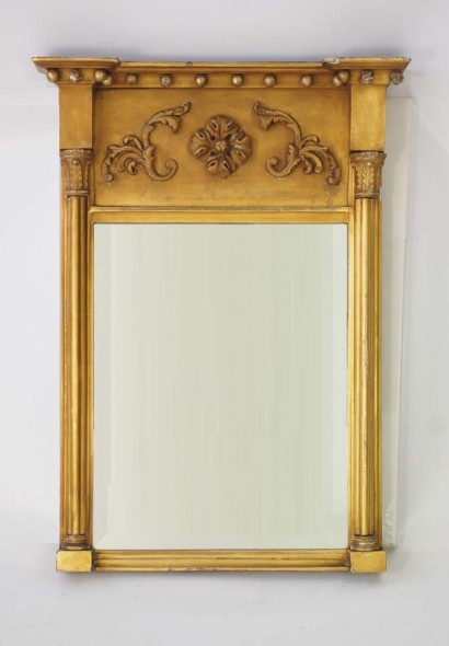 Antique Regency Pier Mirror