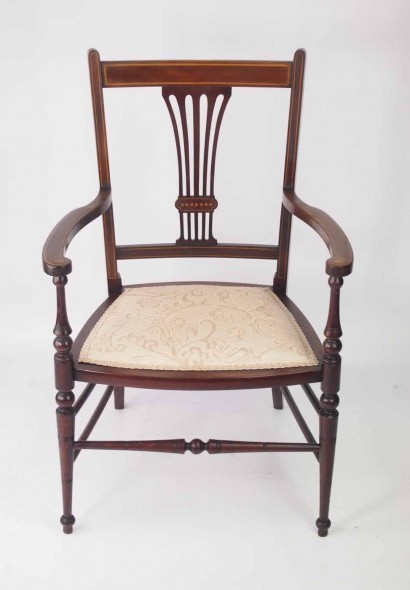 Small Edwardian Bedroom Chair
