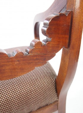 Regency Mahogany desk chair