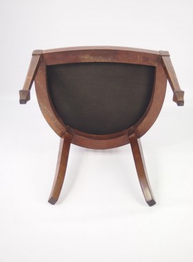 Mahogany Inlaid Edwardian Tub Chair