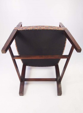 Georgian Mahogany Desk Chair