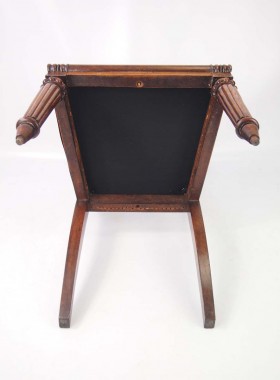 William IV Rosewood Desk Chair