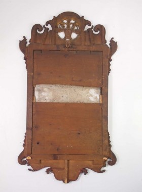 Georgian Chippendale Fretwork Mirror