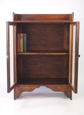 Small Edwardian Oak Bookcase