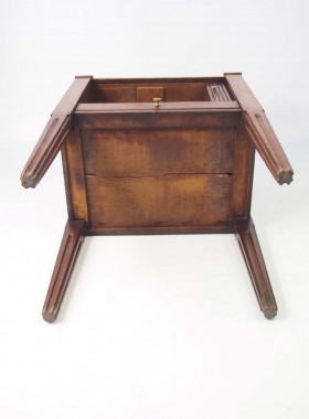 18th Century Dutch Tambour Front Oak Cabinet