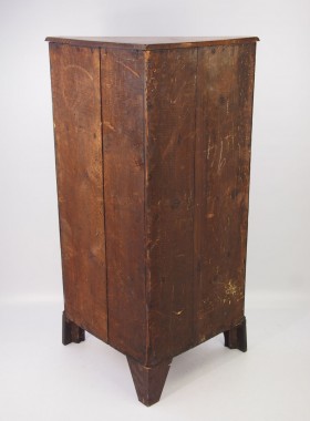 Georgian Oak Standing Corner Cupboard