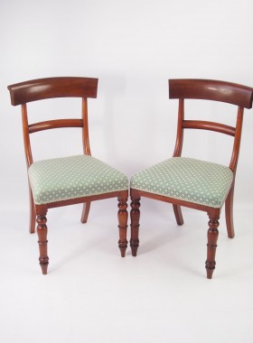 Pair Victorian Side Chairs